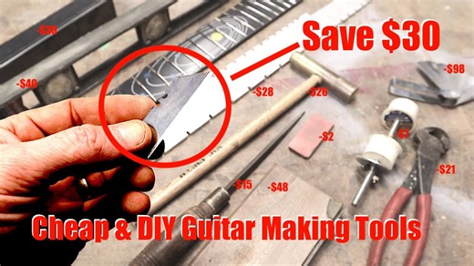 Fretting guitar secrets: Budget tools and DIY techniques