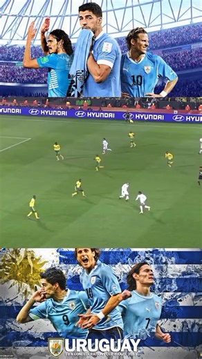 Celebrating Uruguay's Football Legends: Forlán, Suárez, and Cavani