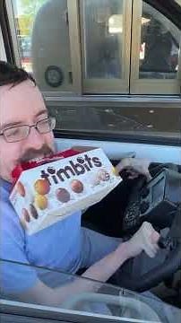 ORDERING TIM HORTONS WITH WORLDS SMALLEST CAR