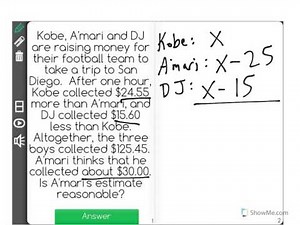 [7.EE.3-2.0] Solve Multi-Step Problems - Common Core Standard