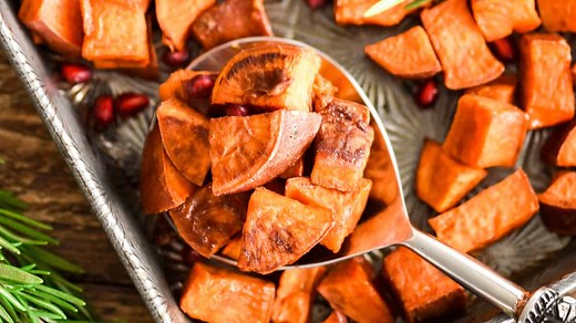Cinnamon Roasted Sweet Potatoes