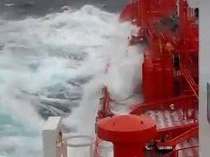 Tanker in Rough Sea | Life At Sea | Life At Sea