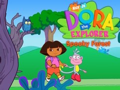 Game Dora the Explorer: Spooky Forest online. Play for free