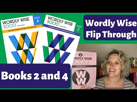 Wordly Wise Flip Through ll Book 2 ll Book 4 ll Vocabulary Homeschool Curriculum