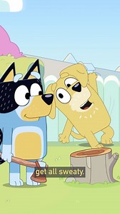 Here's to a ripper stumpfest! 🪵 🪓 #Bluey | Bluey