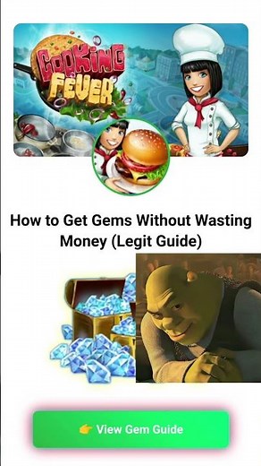 Cooking Fever: How to Get Gems Fast (Easy & Free Methods)