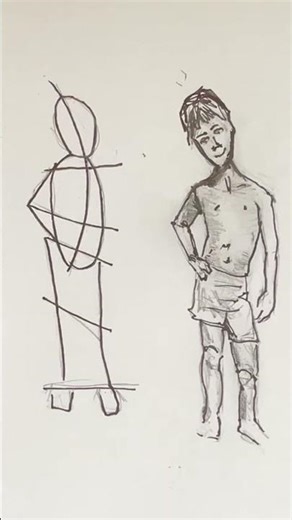 I Tried This Drawing Method #tutorial #art #technique