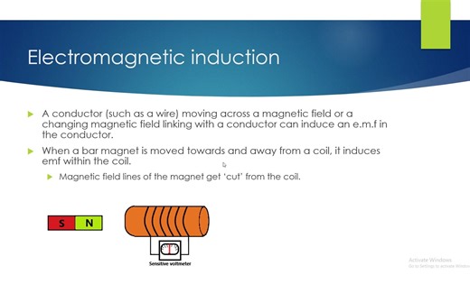 IGCSE Physics [Syllabus 4.6] - Electromagnetic induction and AC generator.mp4