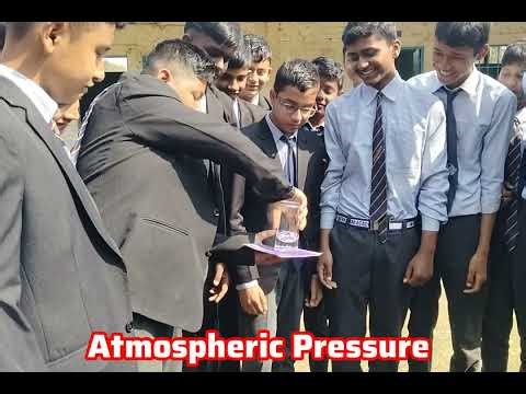 The Invisible Power of Air | Simple Atmospheric Pressure Experiment at School #viral #education