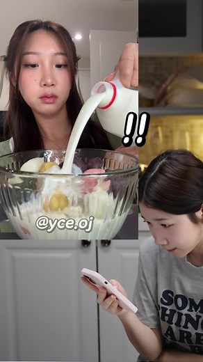 요새 유행하는 꿀떡 씨리얼??😭 @joy🐰ྀི