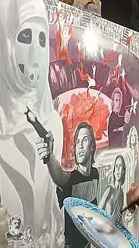 First Color on Logan's Run tribute painting