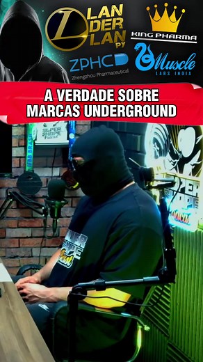 A verdade sobre hormônios underground para musculação