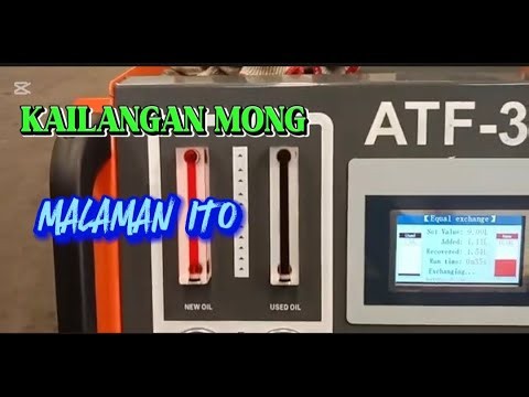 LAND CRUISER 2015 CHANGE TRANSMISSION FLUID BY MACHINE / CHONG JUNREY TV