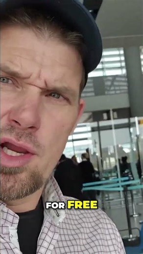 Random airport search — guess I look suspicious today.