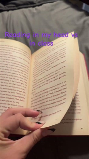 Dude I can not read in class wtf