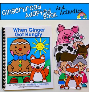 Gingerbread Man Adapted Book And Activities