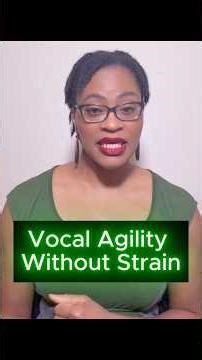 How to Improve Vocal Agility