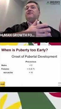Central Precocious Puberty: An Update on Diagnosis, Treatment, and Monitoring | Dr. Bradley Miller