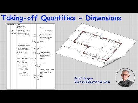 How to Take Off Dimensions from drawings using dimension paper
