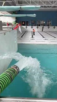 Pan Athletic Center Pool Filling