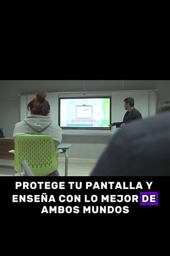 Pizarra Deslizante Protectora EDU21 - Sistema 2 en 1 para Aulas Modernas | Guard Case Chile #edu21