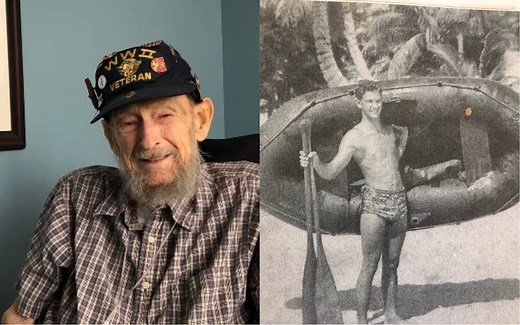 7.1M views · 2.7K reactions | AMERICAN HERO: The last living member of the first-ever Navy SEAL team just turned 94 – so we went to meet him and hear the WWII stories only he can tell https://cbsn.ws/2vha5yL | The Uplift | Facebook