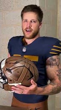 The Packers unboxing their new "leather" look helmets 🤩 (via @packers/IG)