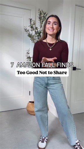 7 Amazon Fall finds too good not to share! Type ‘AMAZON’ to receive a direct link to your DMs! I can’t stop talking about these new Amazon jeans and they’re all under $29!! #fallstyle #amazonfashion #amazonessentials #falloutfits | just.jacsy