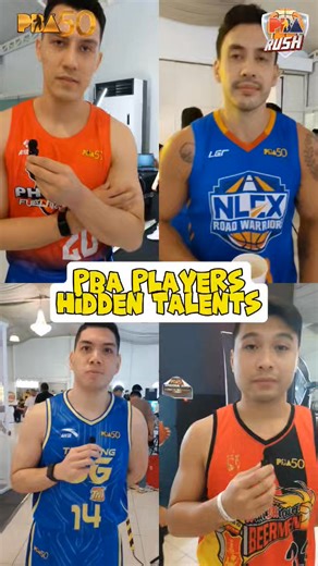 NOW WE KNOW 💡 Discover hidden talents and interesting facts about your PBA idols! #PBA50 #PBASolid | PBA Rush