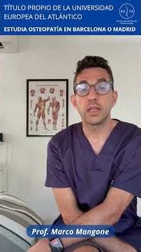 Your hands don't "fix" tissues, they speak to the nervous system - Prof. Marco Mangone.