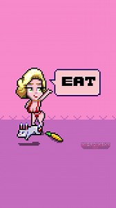 🐰 Stefania Ferrario 🐇 #pixelart #hamasbead #model #plussize #animation #pixel #8bits #retrostyle | Mierdinsky