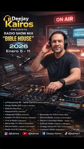 Deejay Kairos Presents Bible House #biblehouse #dj #housemusic #ibiza #gospelhouse