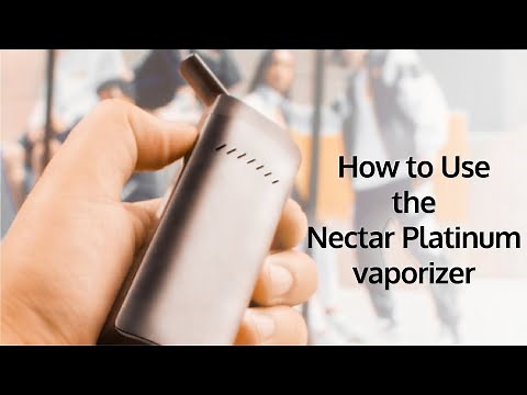 Nectar Platinum Dry Herb Vaporizer | How to Use the Nectar Platinum Vaporizer