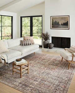 Amber Lewis x Loloi Georgie GER-06 Vintage / Overdyed Area Rugs | Rugs Direct