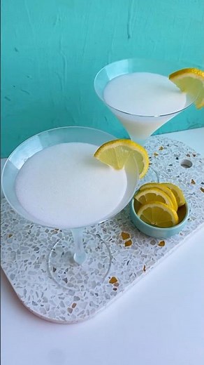 Sgroppino (Italian lemon sorbet cocktail)
