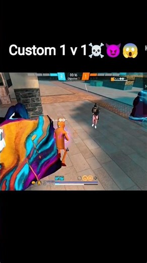 M🔥 1v1 Custom Challenge 😈 #shorts