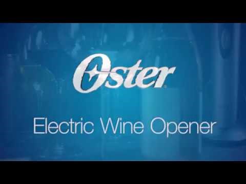 Oster® Electric Wine Opener - How to video
