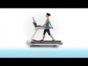Precor Treadmill TRM 885 Instructional Video