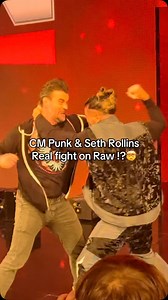 52K views · 660 reactions | Cm Punk and Seth Rollins Real fight on Raw | Wrestling Highlights | Facebook