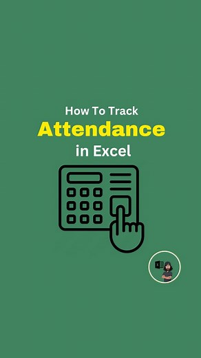Excel Encyclopedia | Excel coach on Instagram: "How To Track Attendance in Excel‼️ Save for later so you don't forget ✨ Comment "Free Class" to get the link of free webinar #excel #exceltips #exceltricks #spreadsheet #accounting #finance #corporate"