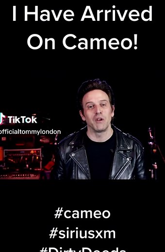 Cameo Greetings with Tommy London from SiriusXM