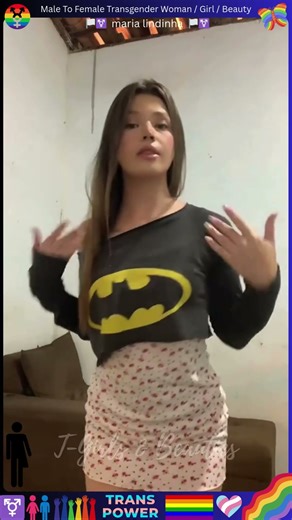 Male to Female Transgender Woman - Maria Lindinha #viralvideo #shortvideo #transgender #shorts