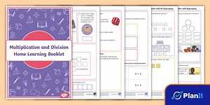 PlanIt Maths Year 3 Multiplication and Division (B) Home Learning Booklet