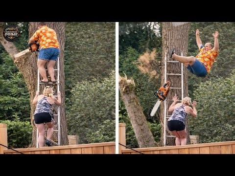 Idiots With Chainsaws: Tree Cutting Fails | Extreme Dangerous Logging Truck Fails #26