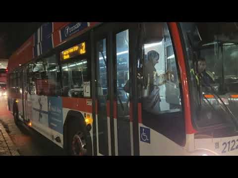 [Explicit Language] NICE Bus: 2025 Gillig BRT+ CNG 2122 n22 with bus operator telling me no photos￼