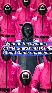 The shocking secret behind the guards' masks in Squid Game!Have you figured out the real meaning