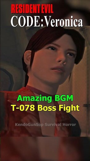 Easy T-078 Boss Fight - RESIDENT EVIL CODE: VERONICA X Tyrant Plane Fight #ResidentEvil