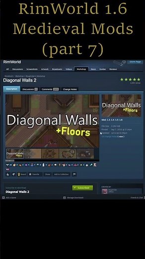 Medieval Weapons, Ancient Armor, Defensive Structures and New Resources! #rimworld #poppabooost