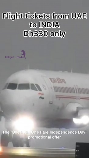 Air India announces special ‘Independence Day’ travel offer for Gulf and Middle East#travel #india #independenceday #specialoffer #gcc #airindiaflight