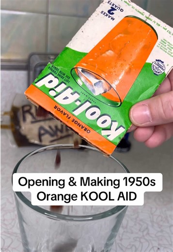 Making 1950s Orange Flavor KOOL AID and Its Fallout Comparison